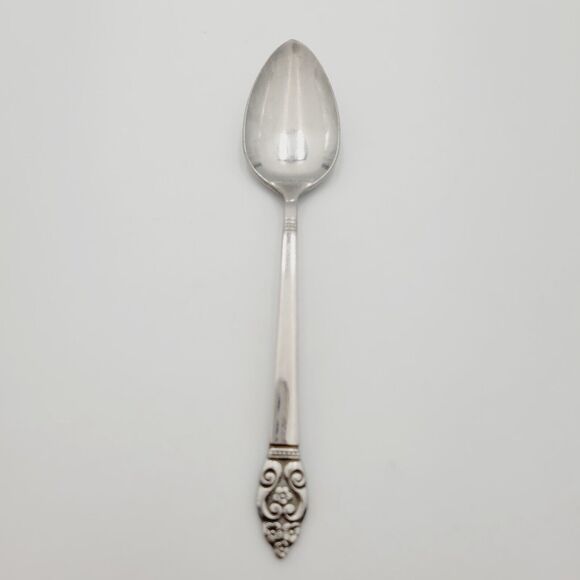 S.S.S. By ONEIDA U.S.A. ERIKA Pattern Teaspoon Accent Glossy Discontinued - Picture 3 of 7